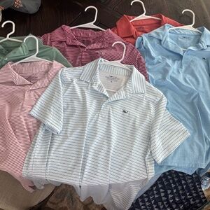 Six Boys XL Vineyard Vines Sankaty Polos